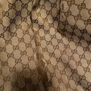Gucci sukey large, there are some runs in the fabric originally priced at $2100